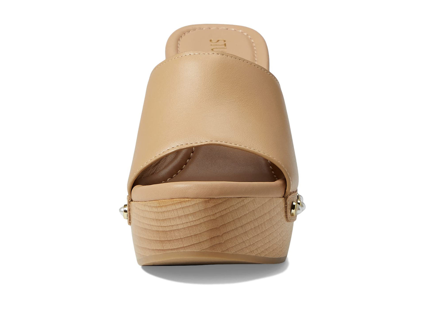 Stuart Weitzman Pearl Clog 85 Sandal Adobe 9.5 B