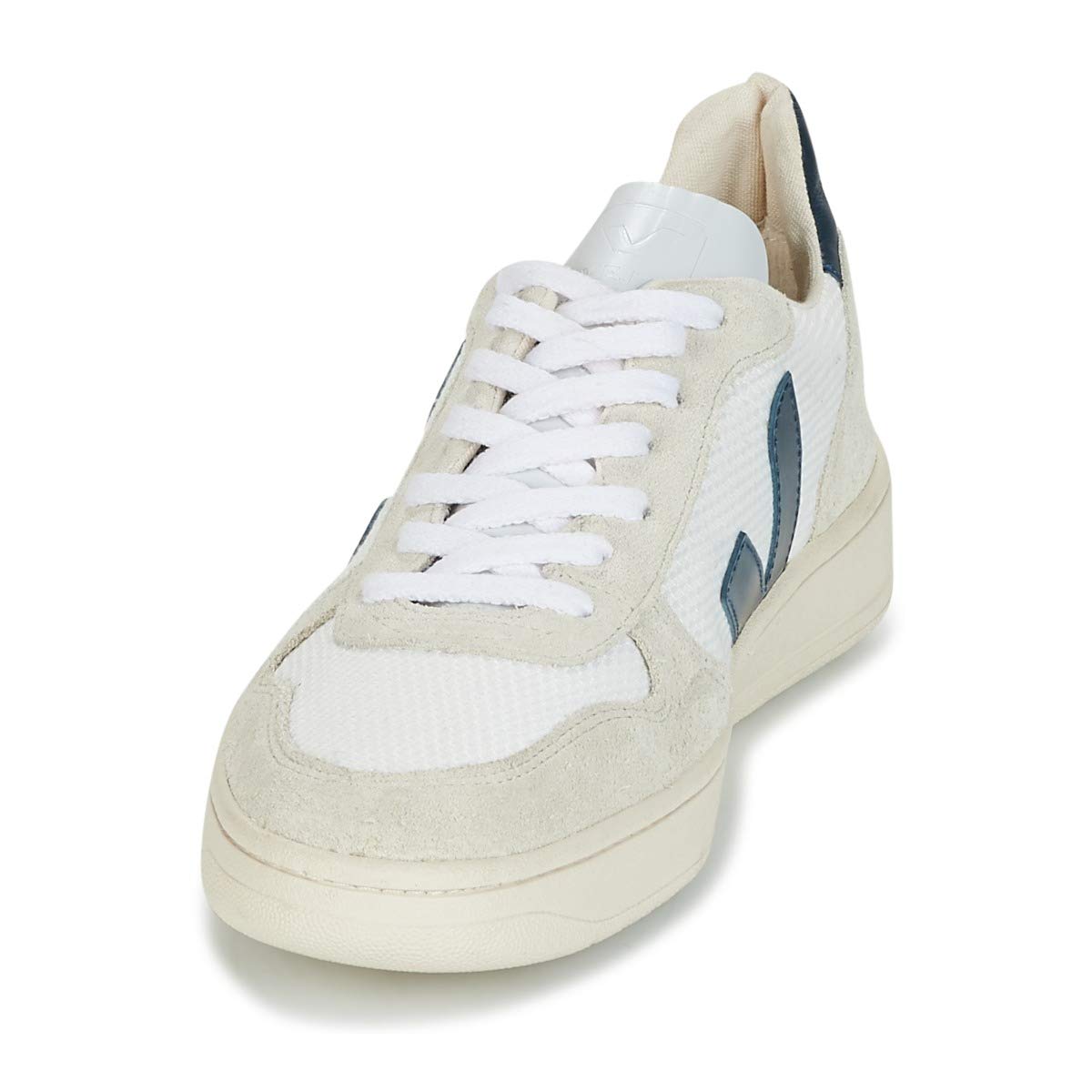 VEJA V-10 B-Mesh White/Nautico 39 (US Women's 8) M
