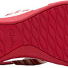 Clarks CloudSteppers Women's Arla Stroll Sandal, Cherry, 5 M US
