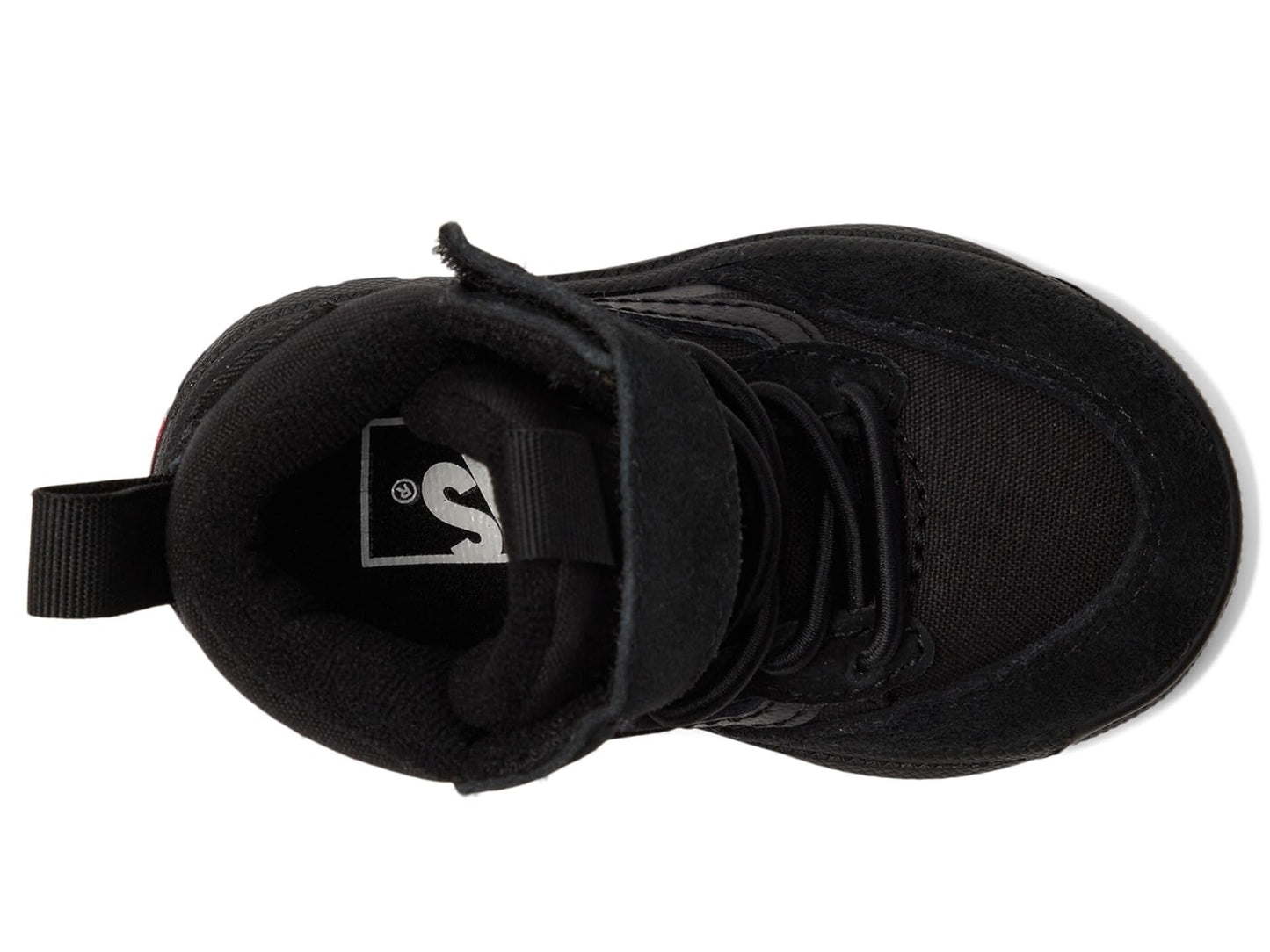 Vans Kids MTE Mini Crest (Infant/Toddler) Sneaker, Black/Black, 10 US Unisex
