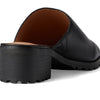 Madewell The Mindy Lugsole Mule in Leather True Black 8.5 M