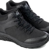 Thorogood T800 Series Non-Metallic Security Work Shoes for Men and Women - Durable Black Knit Upper with EVA Midsole and Slip-Resistant Rubber Outsole; Black - 8.5 M US