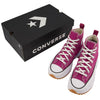 Converse Men's Run Star Hike High Top Sneakers (Midnight Hibiscus/Black/White, 7.5)