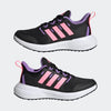 adidas Fortarun 2.0 Cloudfoam Shoes Kids', Black, Size 5.5