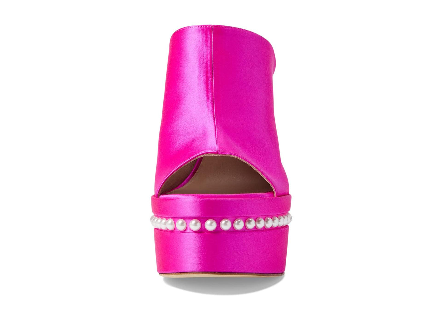 Stuart Weitzman Skyhigh 145 Pearl Slide Flamingo 5 B
