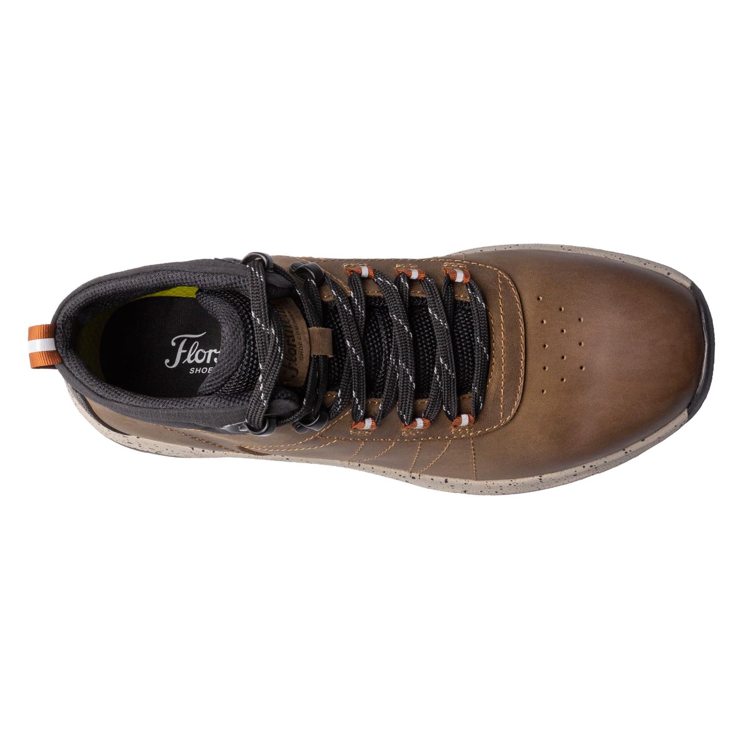 Florsheim Tread Lite Plain Toe Hiker Boot Brown Crazy Horse/Mesh 12 M (D)