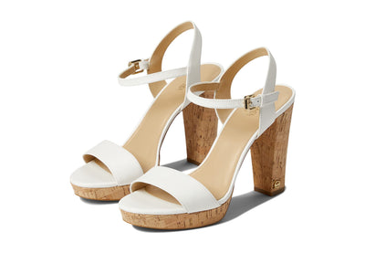 Michael Kors Minnie Platform Optic White 7 M
