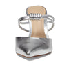 Schutz Women's Lela Mule, Prata, 10