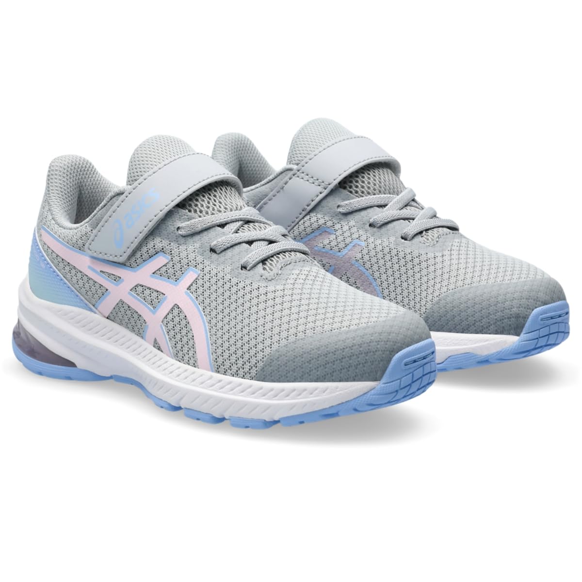 ASICS Kid's GT-1000 12 Pre-School Running Shoes, K11, Piedmont Grey/Cosmos