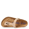 Birkenstock Women's Gizeh SFB Nubuck Sandcastle 40 R