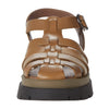 Free People Delaney Fisherman Platform - Women Platform Sandals - Leather Upper and Lining - Rubber Outsole Dark Sand EU 39 (US Women's 9) M