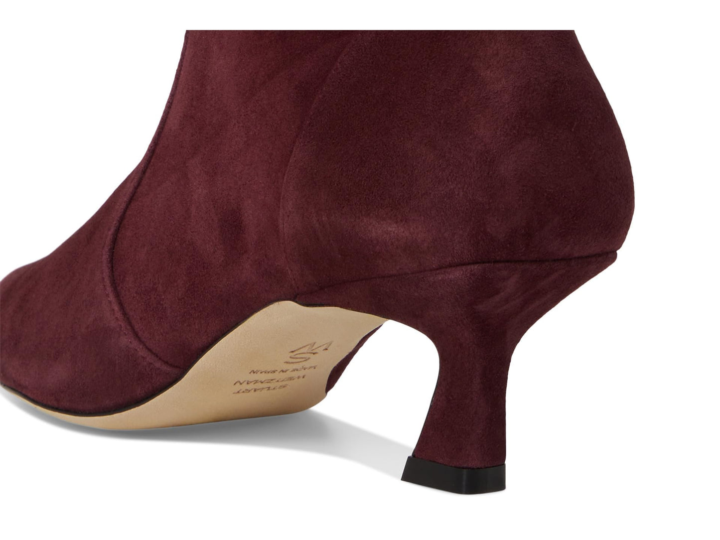Stuart Weitzman Women's Vinnie Bootie 50 Ankle Boot, Boysenberry, 6.5