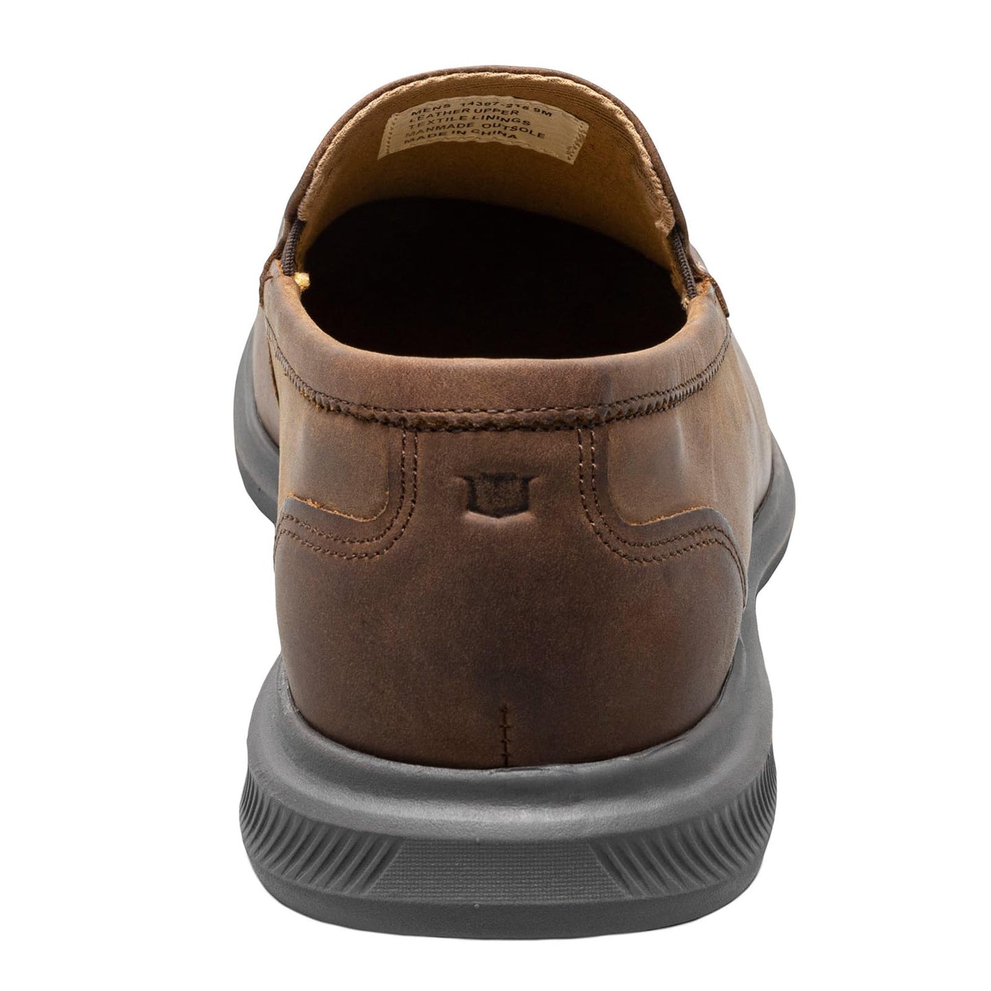 Florsheim Hamptons Moc Toe Venetian Loafer Brown Crazy Horse 12 W (3E)
