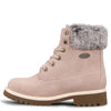 Lugz | Convoy Classic 6-inch Chukka Boots for Women | Faux Fur Lace Up Womens Fall Boots | Everyday Women Footwear, Soft Pink/Bone/Gum, 6 M