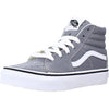 Vans Kids Color Theory Sk8-hi Shoes (4-8 Years) (Tradewinds) Kids Grey (Numeric_12)
