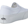 Vans Men's Slip-On Stackform, Canvas True White, Size 5