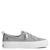 Sperry Women's Crest Vibe Platform Canvas Sneaker, Grey, 6.5 M US