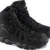 Thorogood 804-6290 Men's Crosstrex Series - 6" BBP Waterproof, Side Zip Composite Safety Toe Hiker Boot, Black/Grey - 16 W US