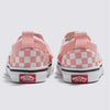 Vans Slip-ON V (Checkerboard) Powder Pink/True White Size Toddler Size 7