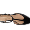 Cole Haan Women's Marlah T-Strap Ballet Flats, Black Box Leather, 11-B US