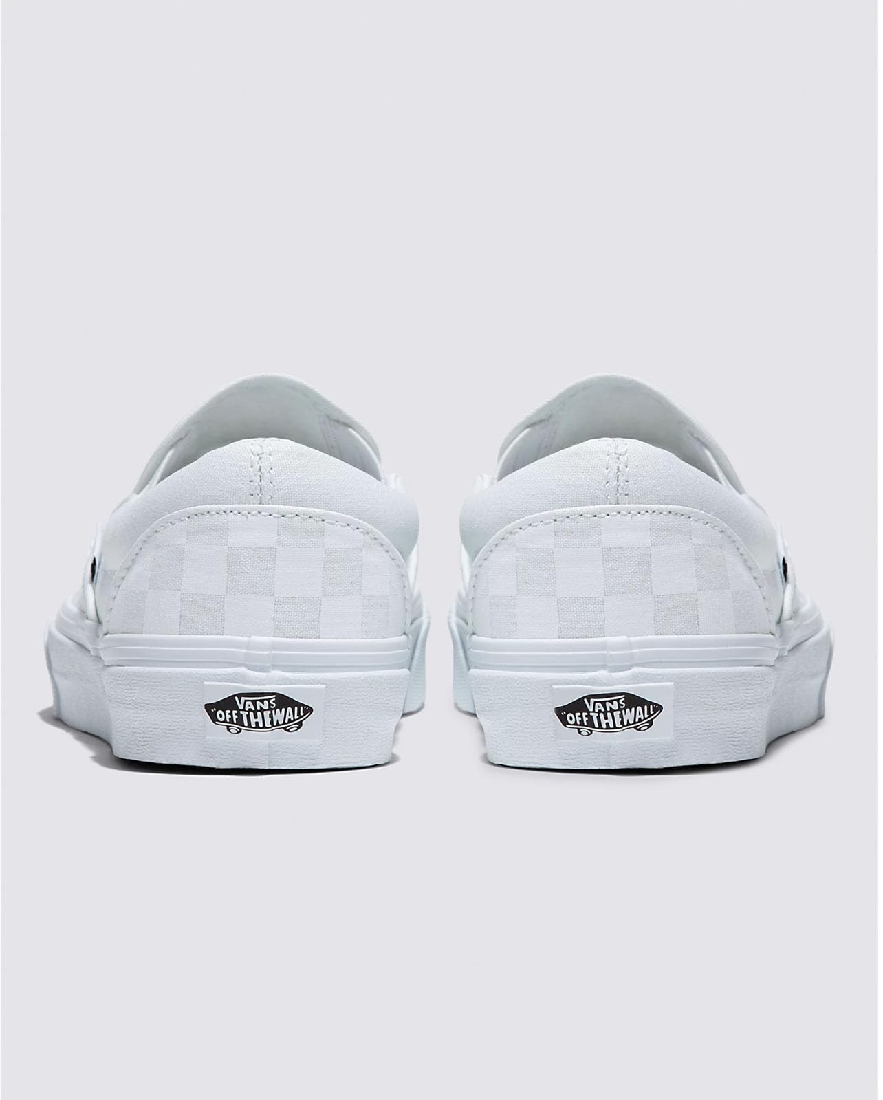 Vans Men's Trainers, True White/Checkerboard, Womens 14