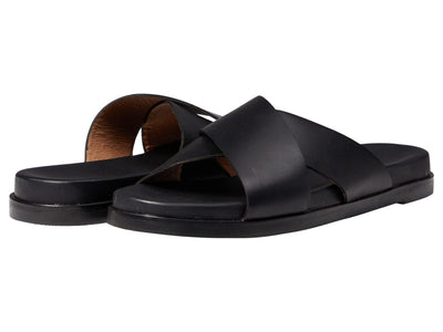 Madewell The Louisa Crisscross Slide True Black 6.5 M