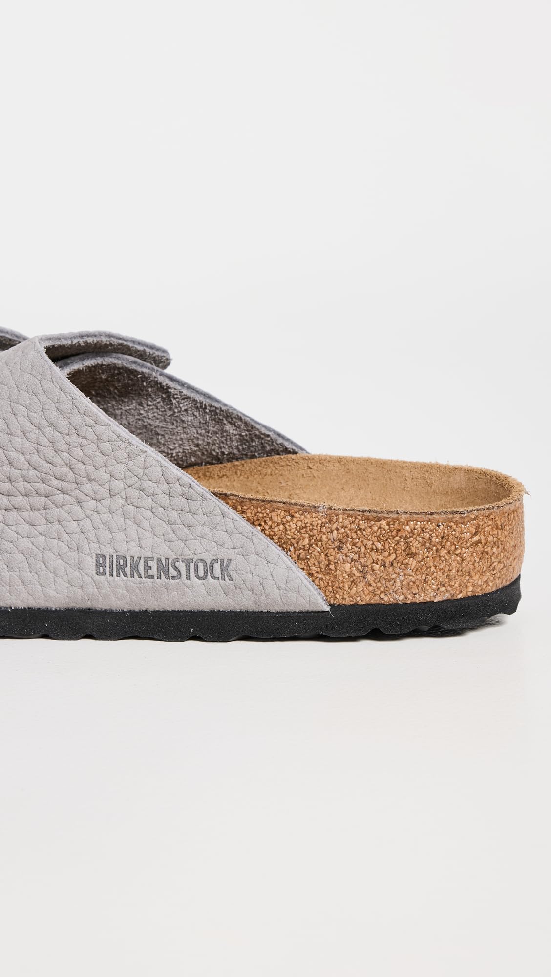 Birkenstock Men's Kyoto Sandals, Desert Buck Whale Gray, Grey, 9 Medium US