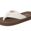 SKECHERS Womens Asana - Valley Chic!, Natural, 8, Medium