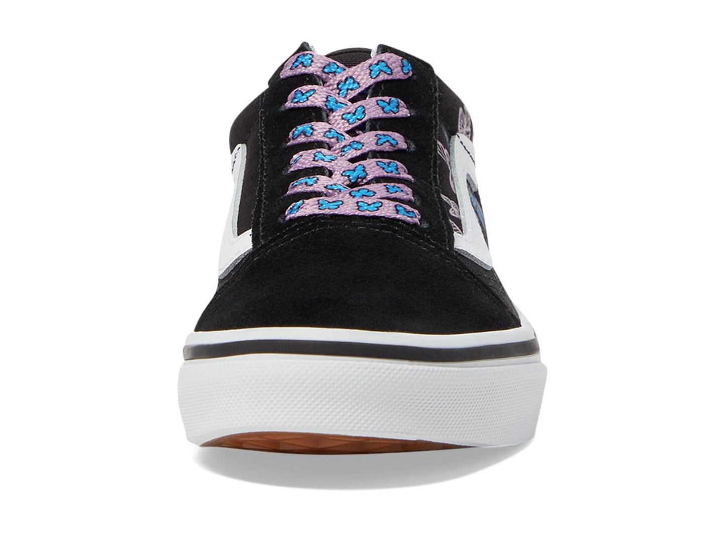 Vans Men's Kid Old Skool™ (Little Kid), Butterfly Kisses Black/Multi, 12 Medium