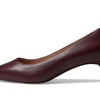 Cole Haan Women's Vandam Pump 45 mm Bloodstone Suede Waterproof 7 Medium