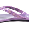 Tory Burch Women's Studded Jelly Thongs Sandals Flats (Lilac, us_footwear_size_system, adult, women, numeric, medium, numeric_7)