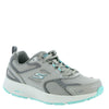 Skechers Women's Go Run Consistent Sneaker, Gray/Turquoise, 8.5