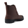 Madewell The Lace-Up Lugsole Rain Boot Dark Cabernet 8 M
