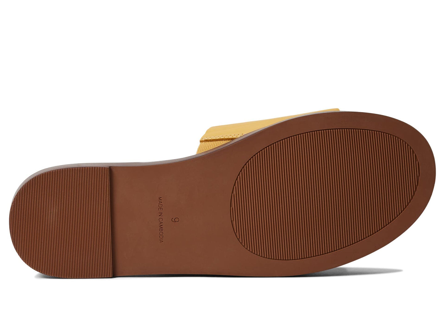 Madewell Palmer Slide: Puffy Edition Autumn Gold 7 M