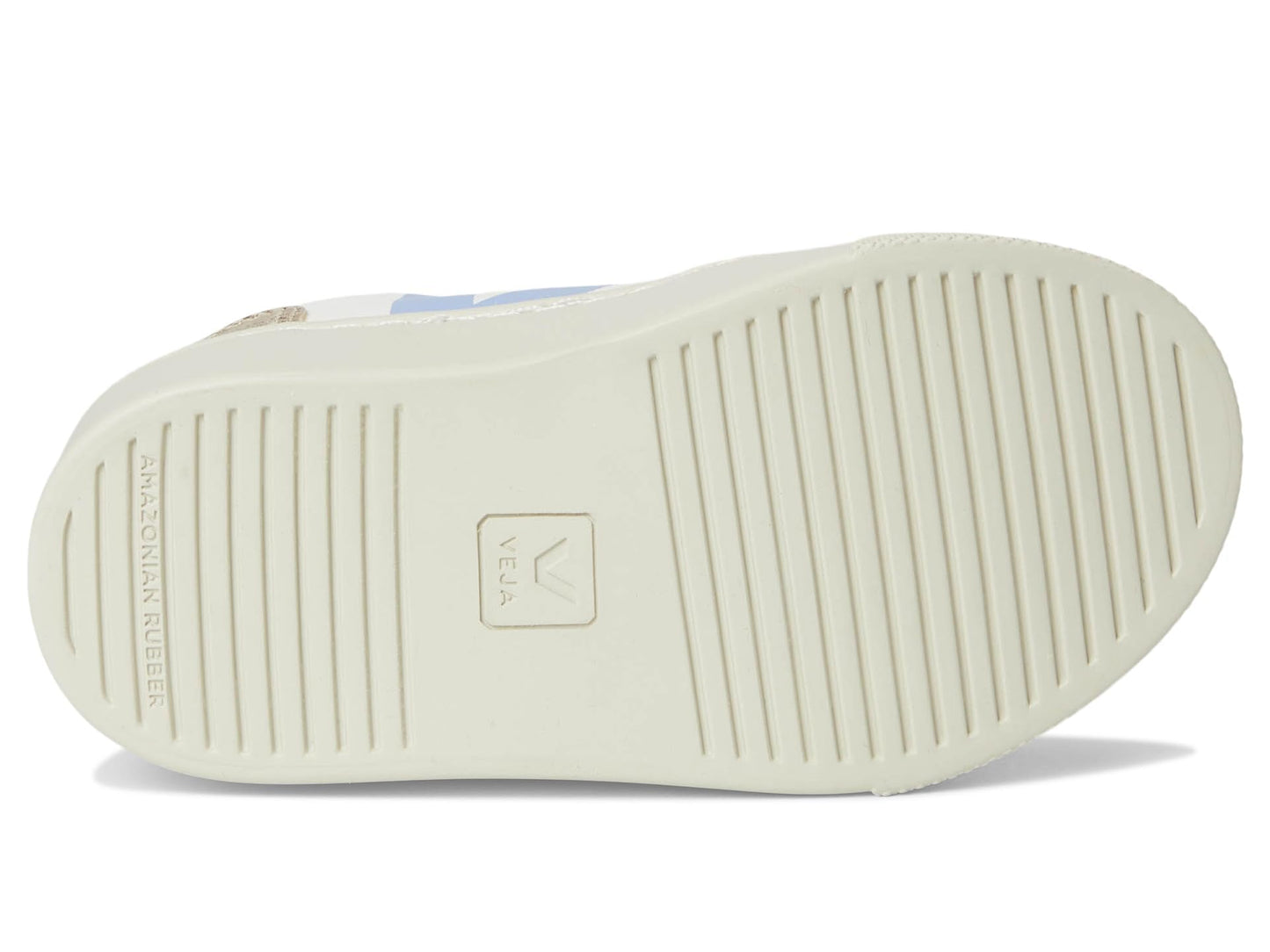 VEJA Kids Kids Small V-12 Chromefree (Toddler) Sneaker, Extra White/Multico Olympe, 6 US Unisex