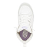 HEYDUDE Women's Kid Cody Hi Sparkle (Little Kid/Big Kid), Sparkle White, 3 Medium