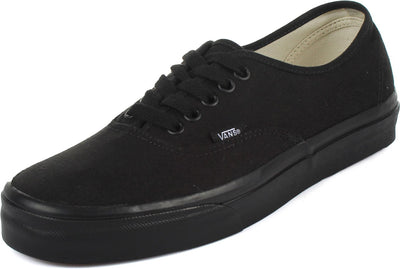 Vans Mens Authentic Trainers Burgundy (5.5 B(M) US Women / 4 D(M) US Men, Black/Black)