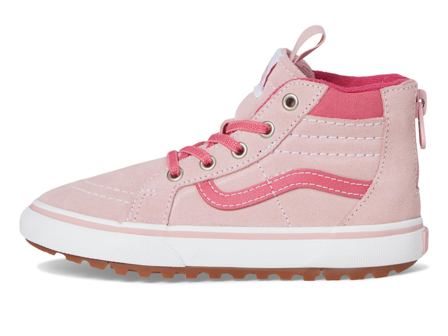 Vans Kids MTE SK8-Hi Zip (Infant/Toddler) Sneaker, Pink/Multi, 8 US Unisex