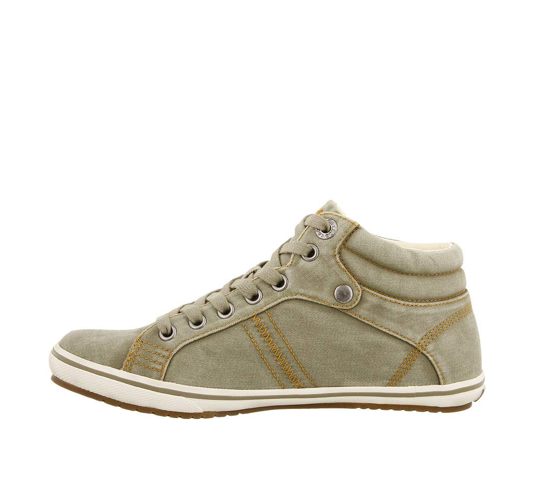 Taos Footwear Women's Top Star Sage Distressed Sneaker 8 M US