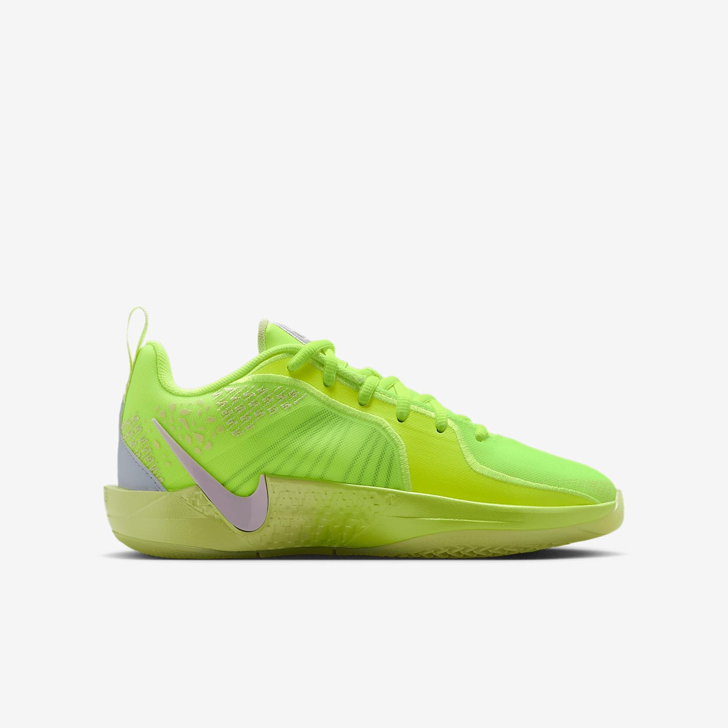 Sabrina 2 SE Big Kids' Basketball Shoes (Volt/Life Lime/Ghost/Doll) Size 4