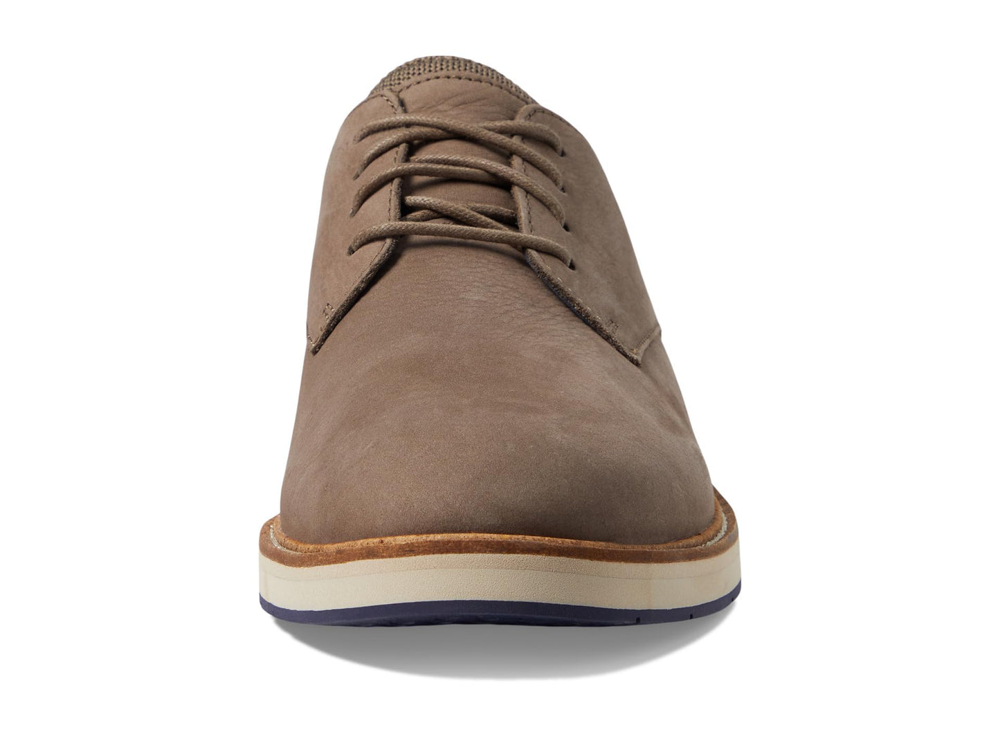 Cole Haan Men's Osborn Grand 360 Plain Toe Oxford Morel Nubuck Oat/Navy Blazer 8.5 Medium
