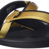 Nike Women's Bella Kai Flip Flops (Black/Metallic Gold) Size 8