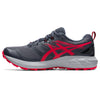 ASICS Men's Gel-Sonoma 6 Running Shoes, 11, Carrier Grey/Electric RED