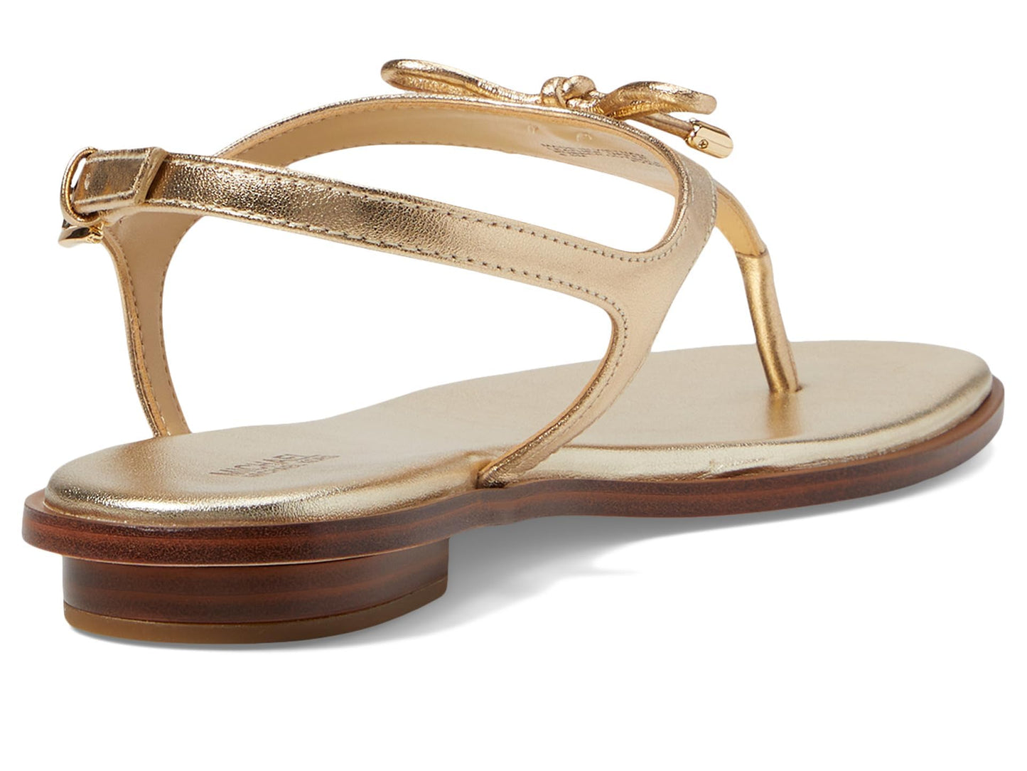 Michael Kors Nori Flat Thong Pale Gold 11 M