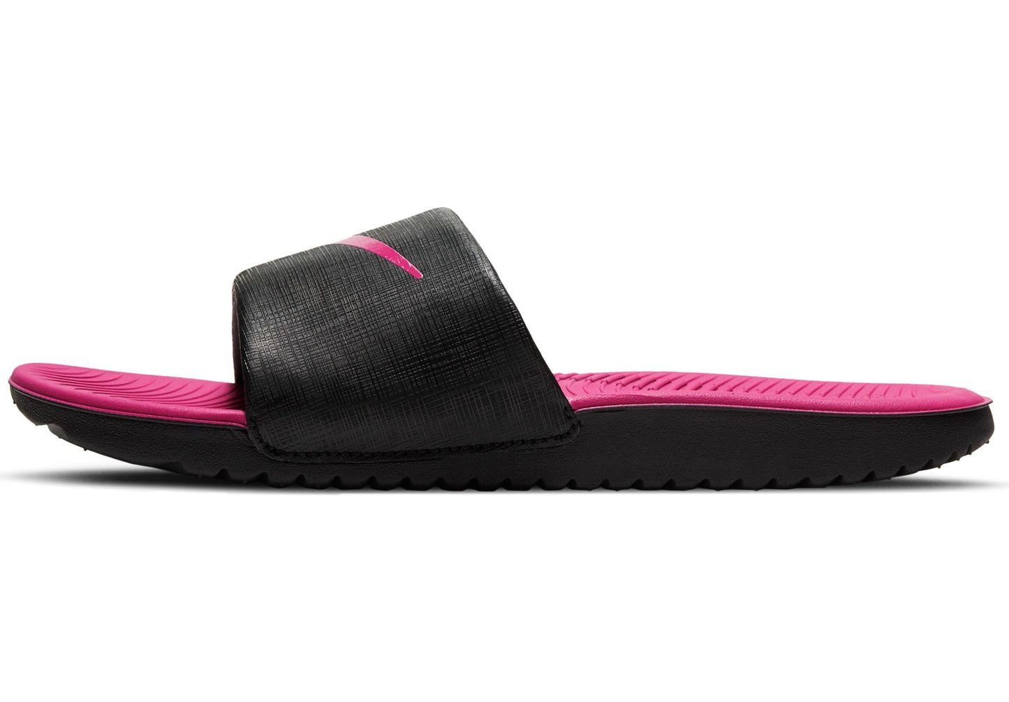 Nike Kid's Kawa Slide Black/Vivid Pink (DD8519 001) - 12 Little Kid