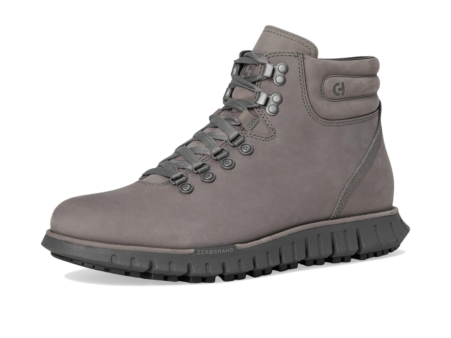 Cole Haan Mens Zerogrand Remastered Waterproof Hiking Boot, December Sky Nubuck/Black/Pavement, 11-W US