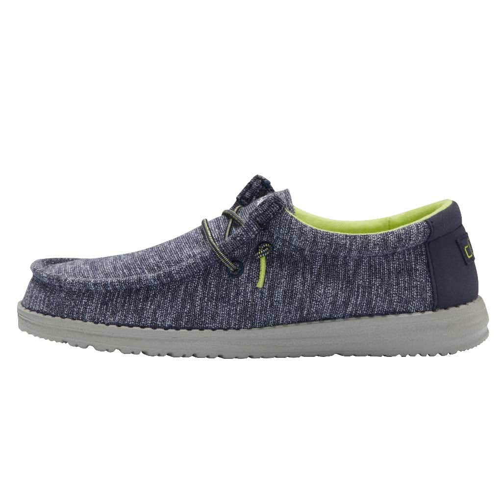 Hey Dude Boy's Wally Youth Doodle Size 10 | Boy’s Shoes | Boy's Lace Up Loafers | Comfortable & Light-Weight