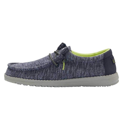 Hey Dude Boy's Wally Youth Doodle Size 10 | Boy’s Shoes | Boy's Lace Up Loafers | Comfortable & Light-Weight