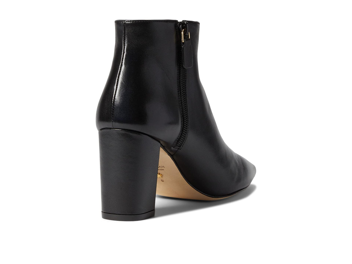 Stuart Weitzman Womens Stuart 75 Zip Bootie Black 7.5 B