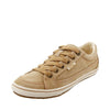 Taos Footwear Women's Moc Star Tan Distressed Sneaker 12 (M) US